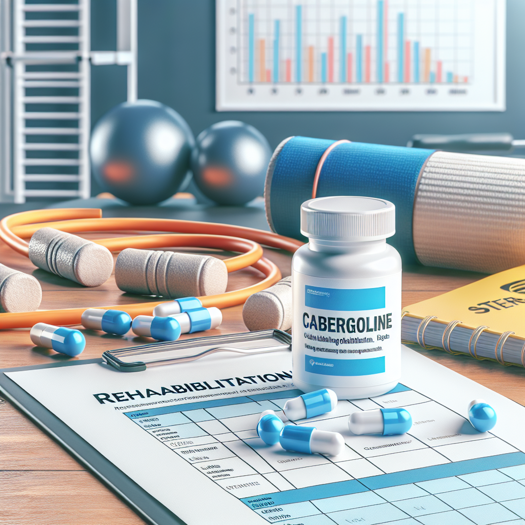 Cabergoline et utilisation pendant la rééducation après une cure de stéroïdes