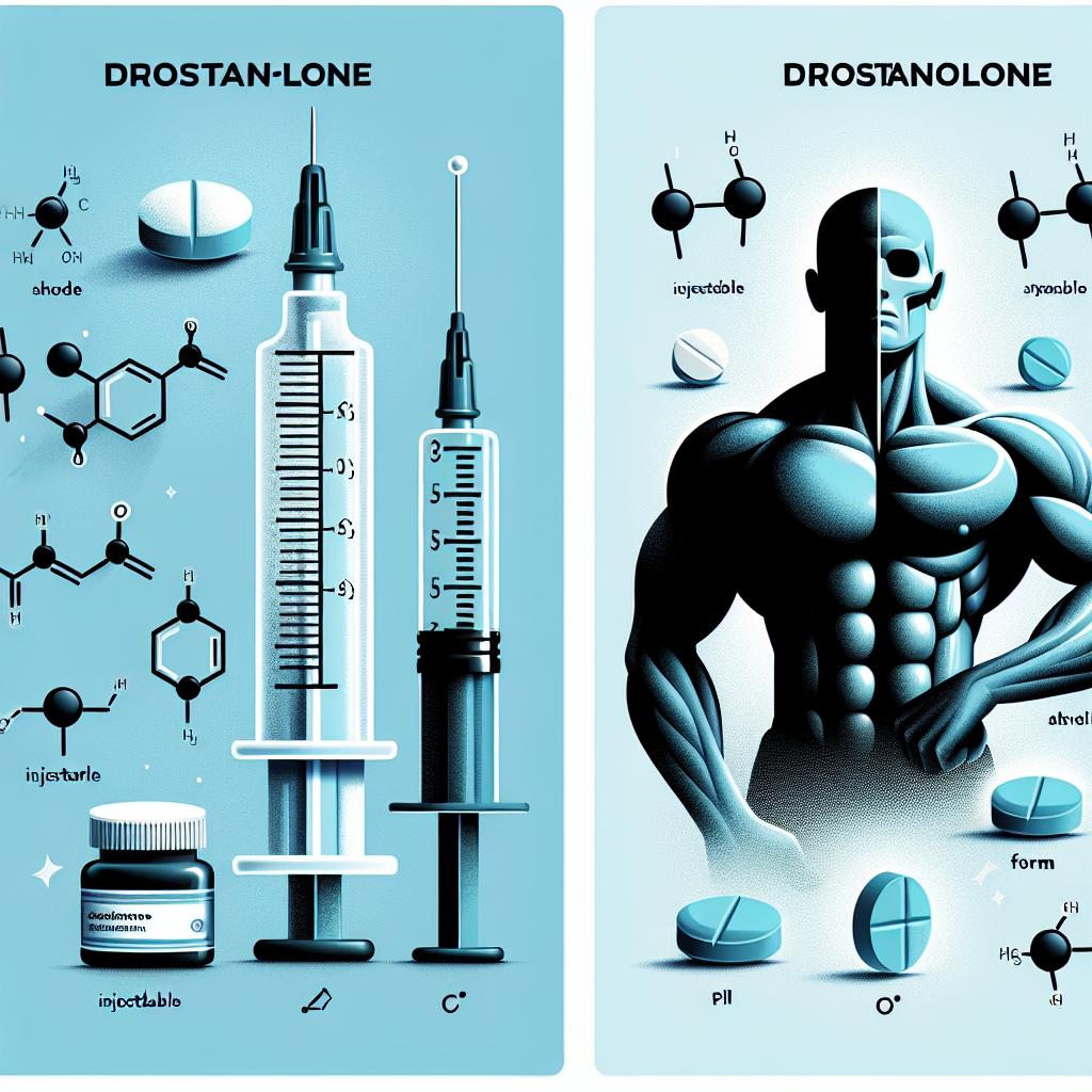 Comparaison de la Drostanolone injectable et de la Drostanolone comprimée : quelle est la meilleure solution pour un athlète ?