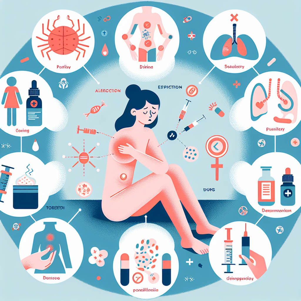 Réactions allergiques possibles au Citrato de Toremifeno et ce qu'il faut faire