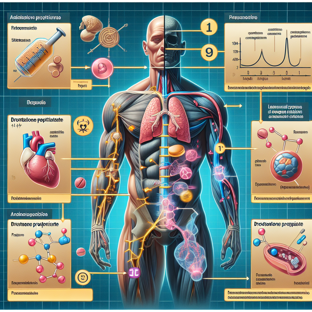 Réactions de l'organisme au propionate de drostanolone