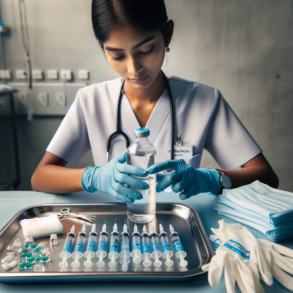 Traitement hygiénique lors de l'administration intradermique de médicaments : l'Eau Germicide