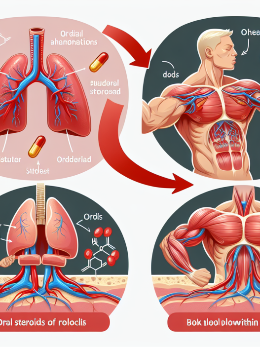 Comment les stéroïdes oraux modifient l'irrigation sanguine des muscles