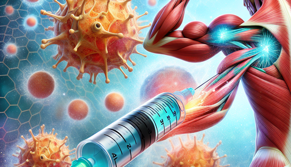 Effet de la méthyltestostérone injectable sur la régénération du tissu musculaire après une blessure Injection de méthyltestostérone sur l'énergie cellulaire musculaire