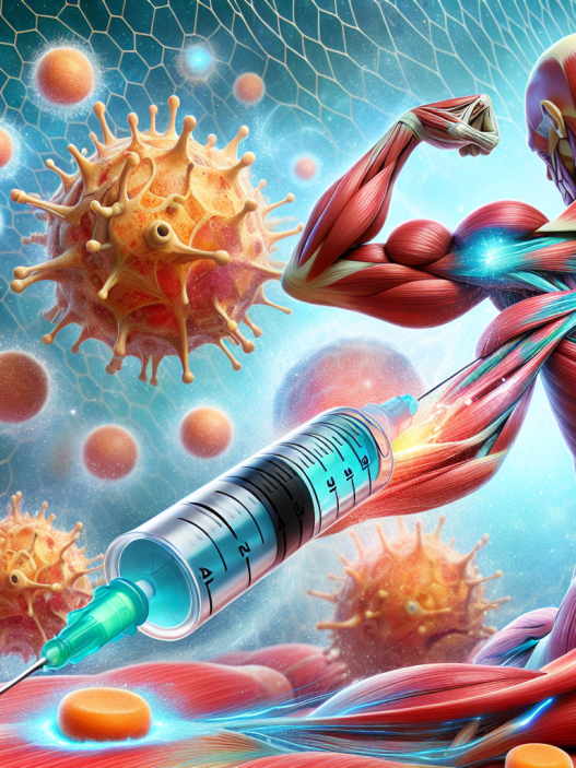 Effet de la méthyltestostérone injectable sur la régénération du tissu musculaire après une blessure Injection de méthyltestostérone sur l'énergie cellulaire musculaire