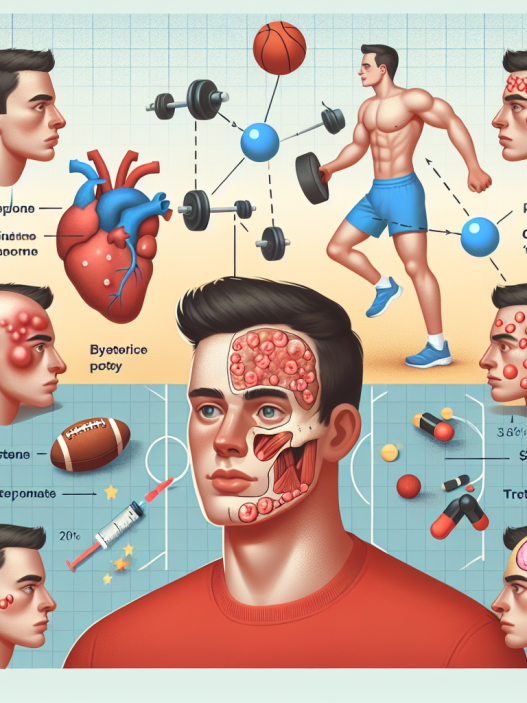 Effet du cypionate de testostérone sur le développement de l'acné chez les sportifs