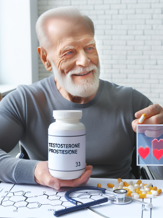 Effet du propionate de testostérone sur le taux de testostérone chez les hommes âgés