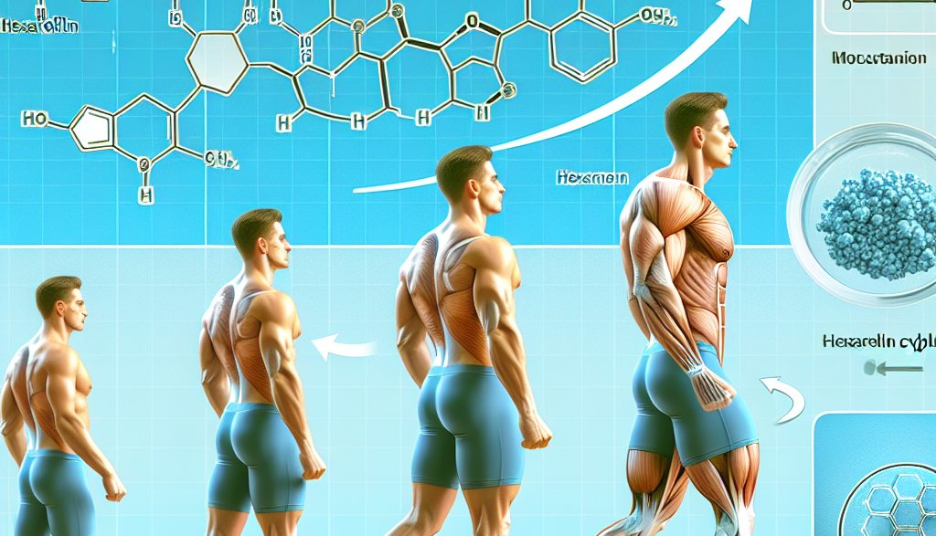 Hexaréline en cycles pour augmenter la masse carnée