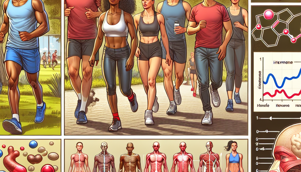 Influence de la marche sur la régulation hormonale chez les athlètes