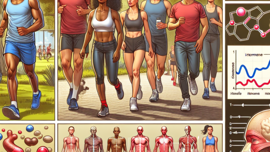 Influence de la marche sur la régulation hormonale chez les athlètes