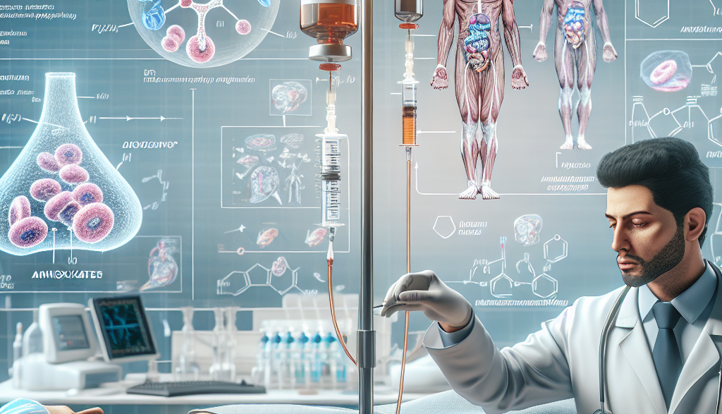 Infusion de Primobolan (méthénolone) et rôle des antioxydants pendant les séances
