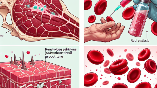 Injection de phénylpropionate de nandrolone pour la synthèse du collagène dans les viandes et les sous-globules rouges