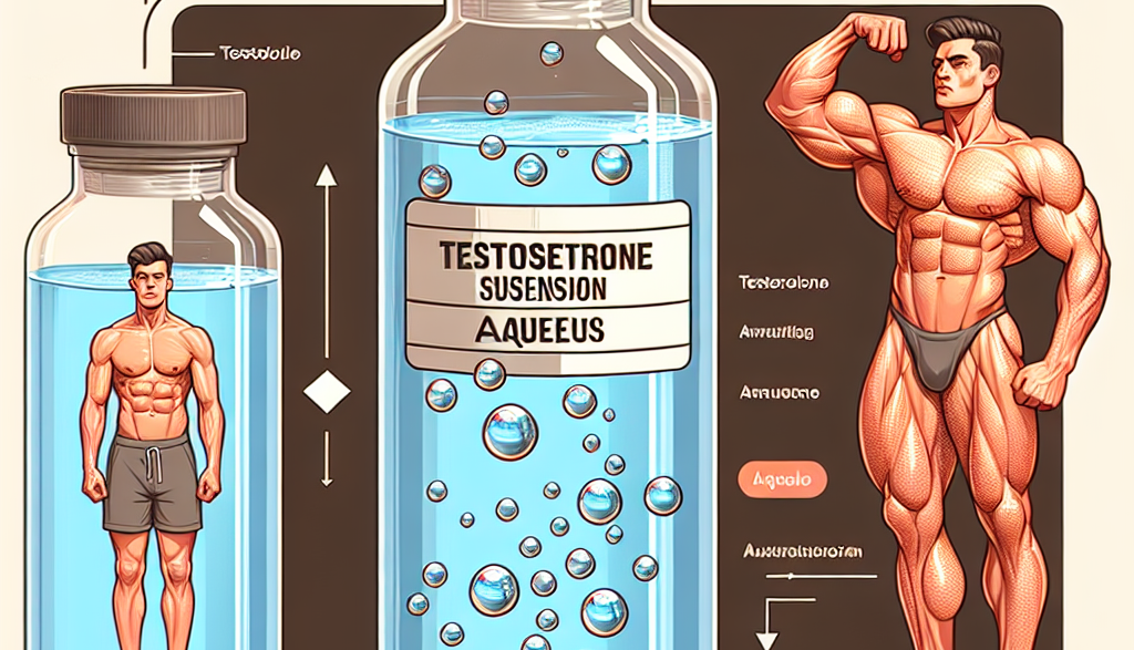 Le rôle de la suspension de testostérone (aqueuse) dans la phase de prise de masse