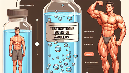 Le rôle de la suspension de testostérone (aqueuse) dans la phase de prise de masse