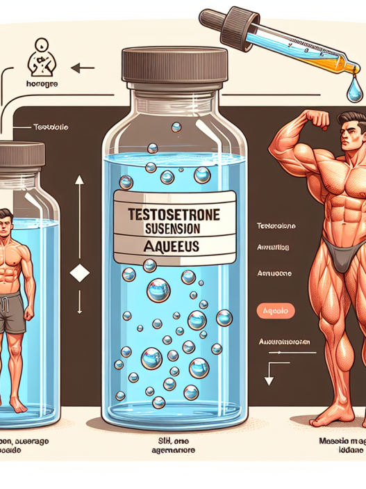 Le rôle de la suspension de testostérone (aqueuse) dans la phase de prise de masse