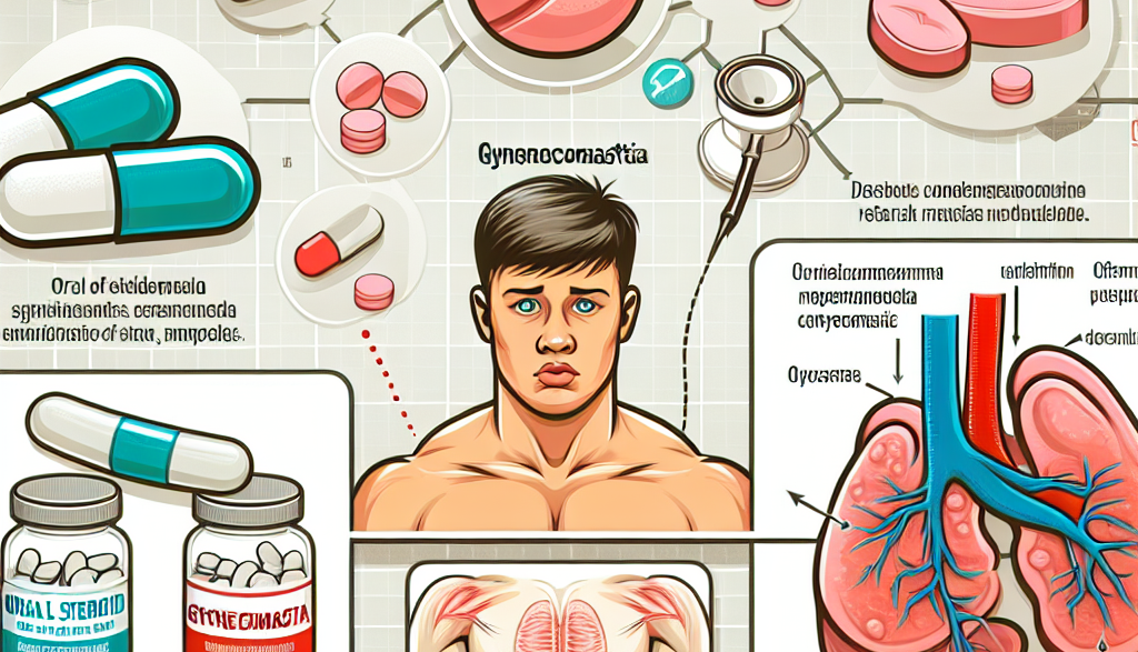 Les stéroïdes oraux et les risques de développement d'une gynécomastie