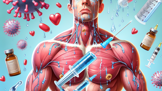 Réactions post-injections à la suspension de testostérone (aqueuse)