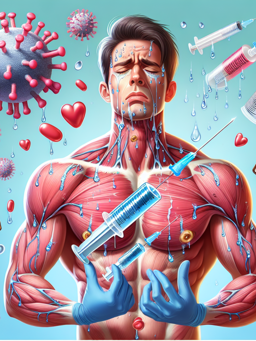 Réactions post-injections à la suspension de testostérone (aqueuse)