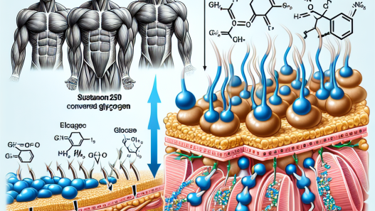 Sustanon 250 et son effet sur la glycogénose dans les muscles
