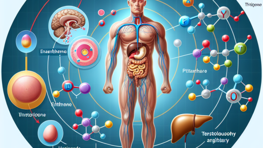 Comment l'énanthate de tréstolone affecte-t-il l'axe hypothalamo-hypophysaire ?