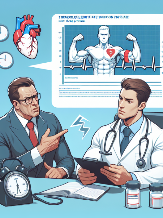 Comment la prise de trenbolone énanthate augmente-t-elle la tension artérielle ?