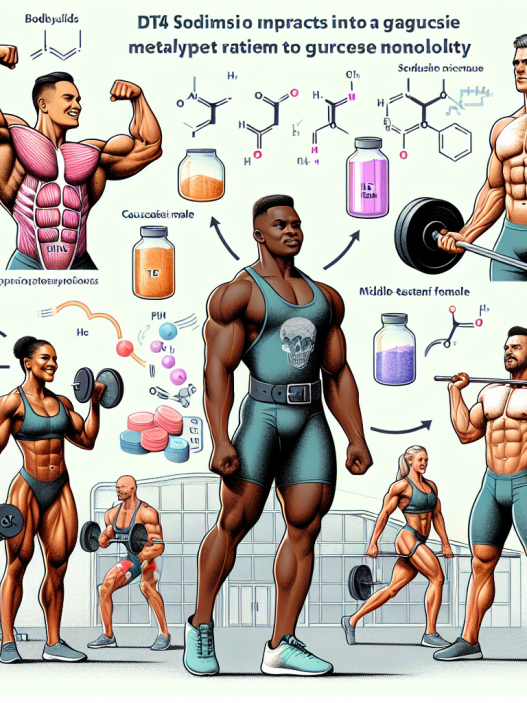Comment le LT4 sodium affecte le métabolisme du glucose chez les culturistes