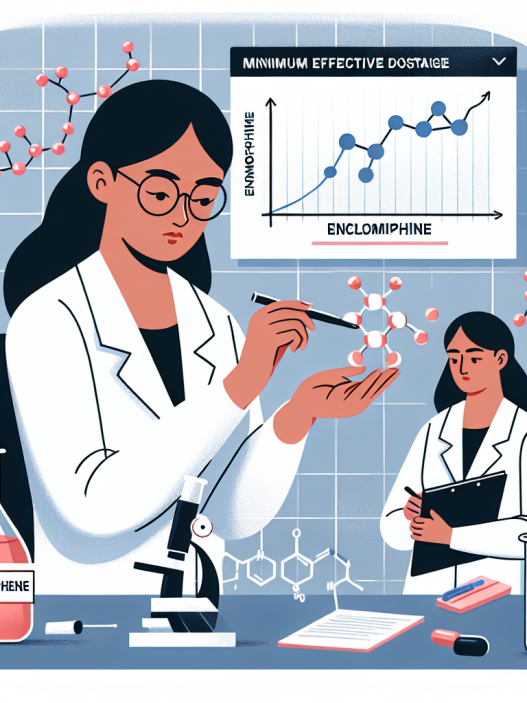 Dosage de l'enclomifène : comment déterminer la dose minimale efficace ?