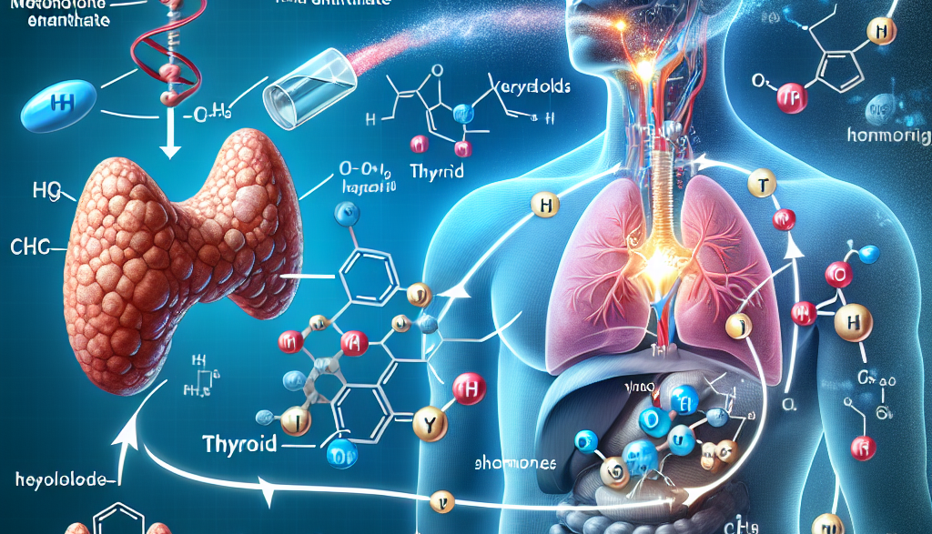 Effet de l'Énanthate de méthénolone injectable sur les hormones thyroïdiennes