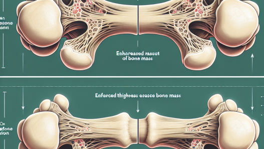 Effet de l'énanthate de tréstolone sur la masse osseuse