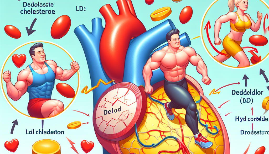 L'effet de Effets de l'acétate de trenbolone sur les taux de cholestérol LDL et HDL