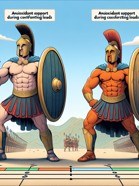 L'importance du soutien antioxydant lors de charges contrastées
