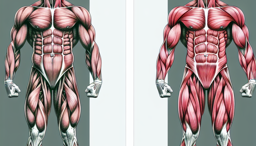 Modifications de la structure musculaire sous l'influence du Synthol