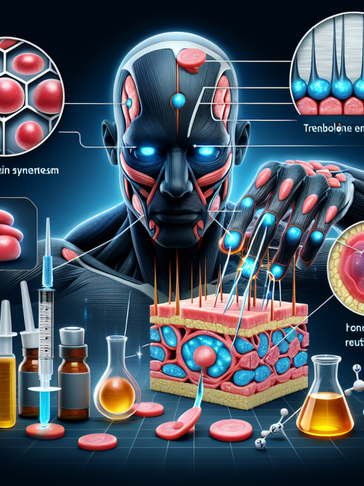 Synthèse du collagène lors de l'utilisation de l'Enanthate de trenbolone