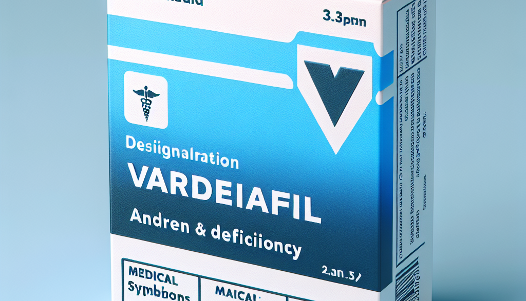 Vardenafil pour le déficit androgénique