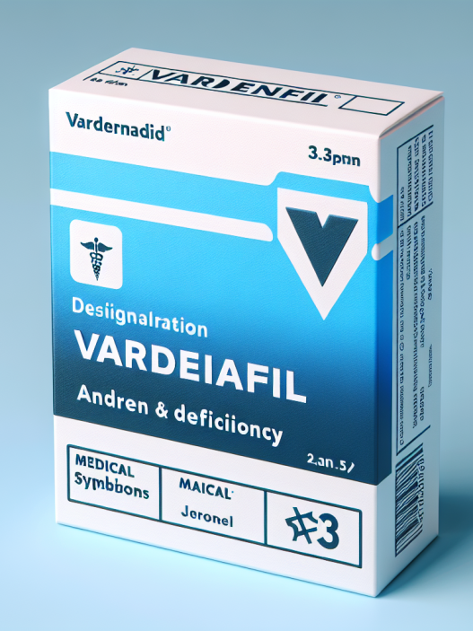Vardenafil pour le déficit androgénique