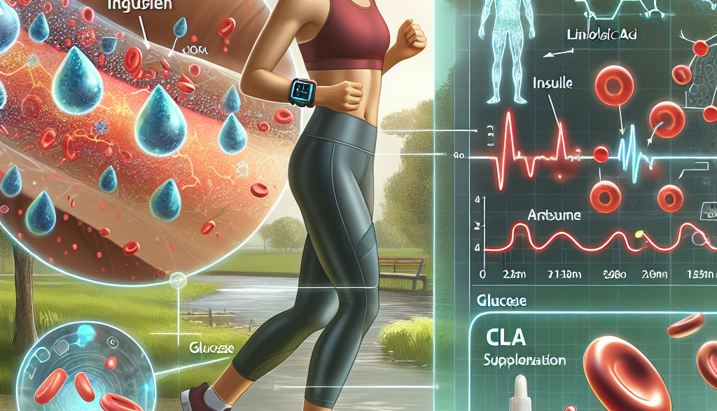 CLA et régulation de la glycémie pendant l'effort
