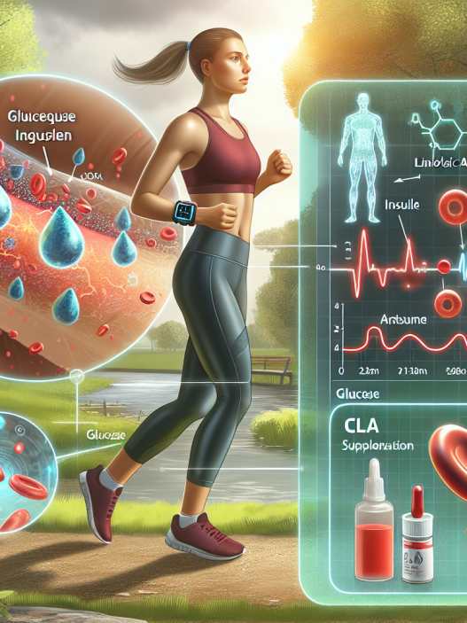 CLA et régulation de la glycémie pendant l'effort