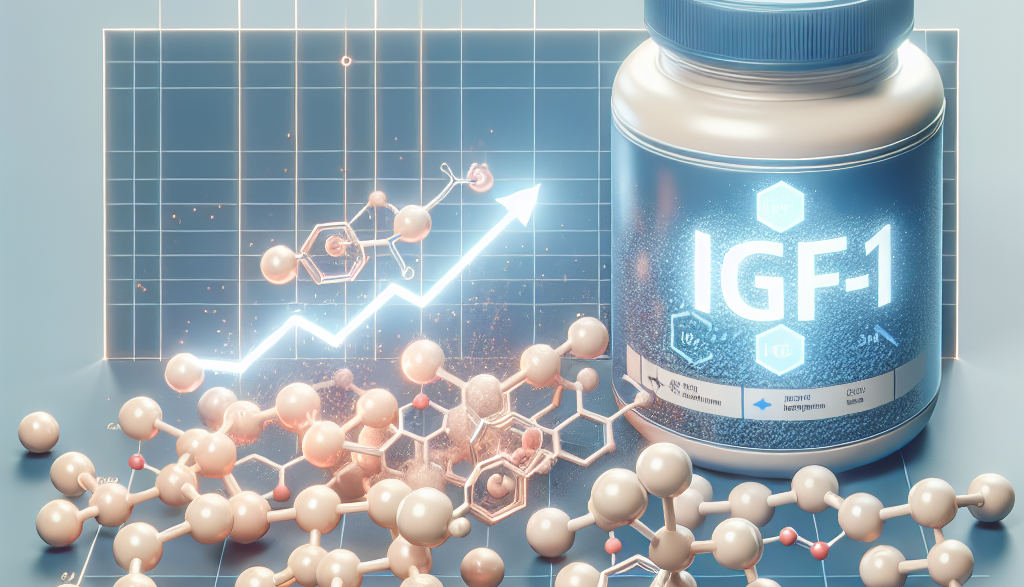 Cure de peptides pour stimuler la production d'IGF-1
