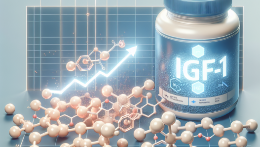 Cure de peptides pour stimuler la production d'IGF-1