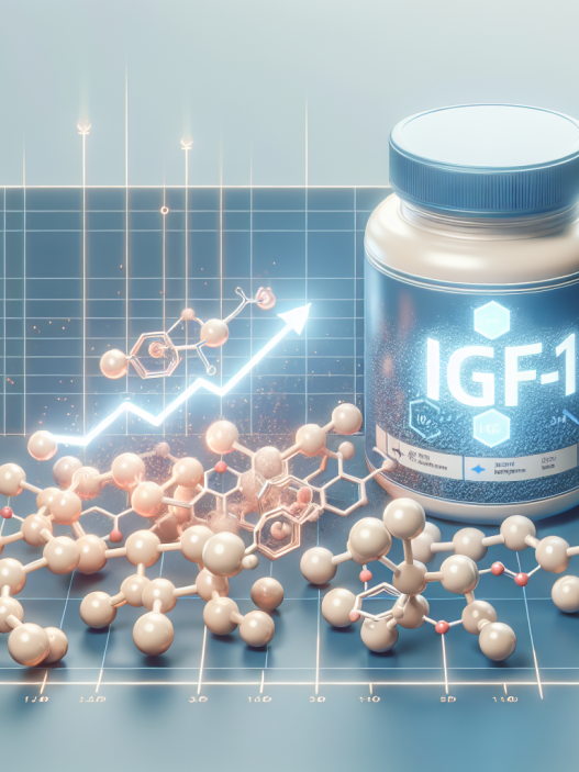 Cure de peptides pour stimuler la production d'IGF-1