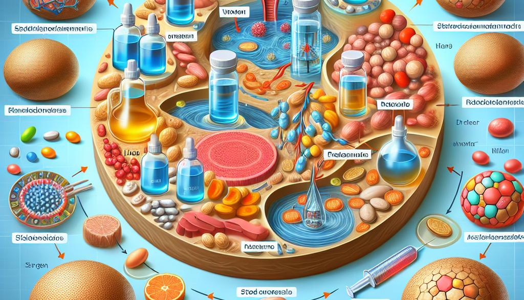 Cure de stéroïdes et effet sur le métabolisme hydrolipidique