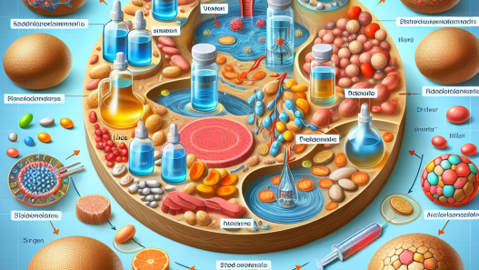 Cure de stéroïdes et effet sur le métabolisme hydrolipidique