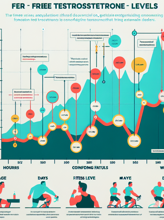 L'effet du cours sur le taux de testostérone libre
