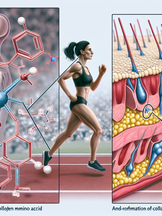 L-proline et formation de collagène chez les sportifs