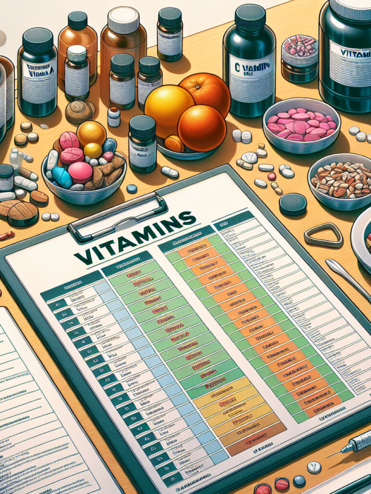 L'utilisation des vitamines pendant les cures de stéroïdes