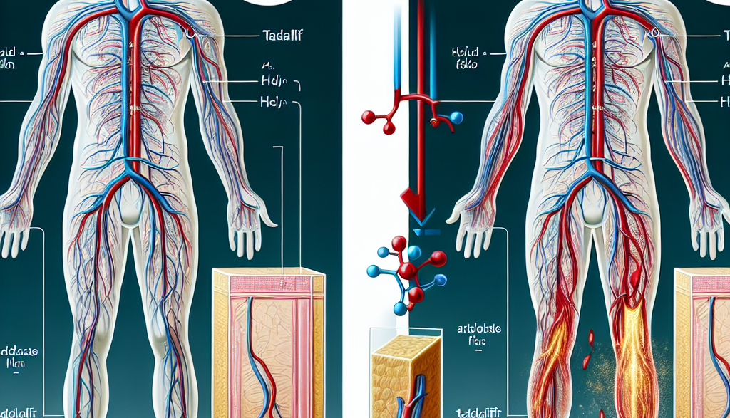 Le tadalafil et son effet sur la circulation sanguine dans les membres