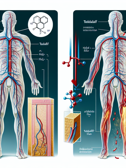 Le tadalafil et son effet sur la circulation sanguine dans les membres