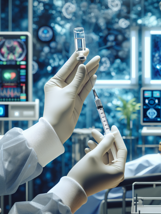 Moment de l'administration des stéroïdes injectables au cours d'un traitement