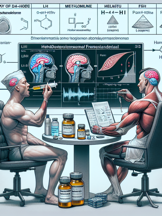 Rétablissement des taux de LH et de FSH après un programme de méthyldrostanolone