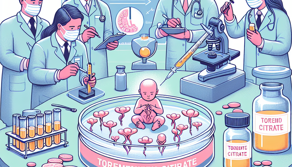 Rétablissement des taux de LH et de FSH grâce au citrate de torémifène