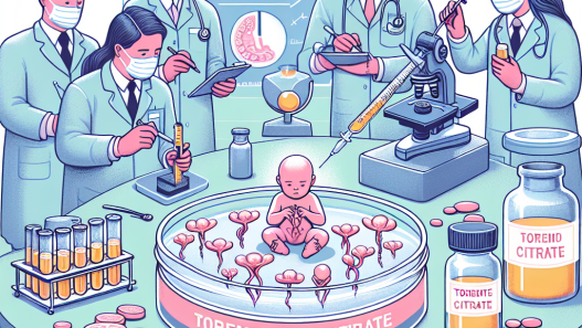 Rétablissement des taux de LH et de FSH grâce au citrate de torémifène